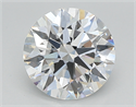 Del inventario de diamantes de laboratorio, 2.17 quilates, Redondo , Color D, claridad vvs2 y certificado IGI