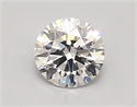 Lab Created Diamond 0.77 Carats, Round with ideal Cut, D Color, vvs2 Clarity and Certified by IGI