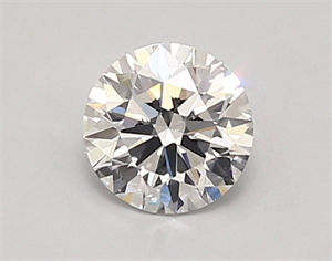 Picture of Lab Created Diamond 0.77 Carats, Round with ideal Cut, D Color, vvs2 Clarity and Certified by IGI