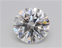 Del inventario de diamantes de laboratorio, 1.03 quilates, Redondo , Color D, claridad VVS2 y certificado IGI