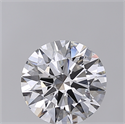 Lab Created Diamond 2.02 Carats, Round with Ideal Cut, E Color, VS1 Clarity and Certified by IGI
