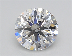 Picture of Lab Created Diamond 1.52 Carats, Round with Ideal Cut, E Color, VS2 Clarity and Certified by IGI
