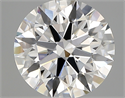 Lab Created Diamond 2.94 Carats, Round with ideal Cut, D Color, vvs1 Clarity and Certified by IGI