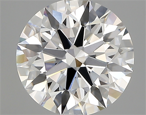 Picture of Lab Created Diamond 2.94 Carats, Round with ideal Cut, D Color, vvs1 Clarity and Certified by IGI