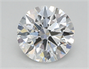 Lab Created Diamond 0.95 Carats, Round with ideal Cut, D Color, vvs2 Clarity and Certified by IGI