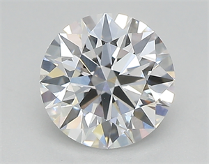 Picture of Lab Created Diamond 0.95 Carats, Round with ideal Cut, D Color, vvs2 Clarity and Certified by IGI