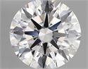 Lab Created Diamond 1.81 Carats, Round with ideal Cut, D Color, vvs1 Clarity and Certified by IGI