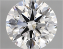 Lab Created Diamond 1.80 Carats, Round with ideal Cut, D Color, vvs1 Clarity and Certified by IGI