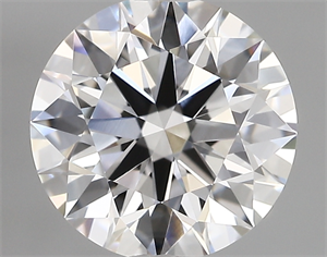 Picture of Lab Created Diamond 1.80 Carats, Round with ideal Cut, D Color, vvs1 Clarity and Certified by IGI