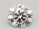 Lab Created Diamond 1.40 Carats, Round with ideal Cut, D Color, vvs2 Clarity and Certified by IGI
