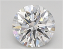 Lab Created Diamond 0.89 Carats, Round with ideal Cut, E Color, vvs2 Clarity and Certified by IGI
