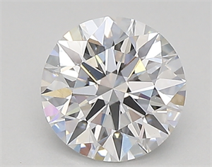 Picture of Lab Created Diamond 0.89 Carats, Round with ideal Cut, E Color, vvs2 Clarity and Certified by IGI