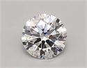 Del inventario de diamantes de laboratorio, 0.72 quilates, Redondo , Color D, claridad vvs2 y certificado IGI