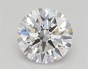 Picture of Lab Created Diamond 0.71 Carats, Round with ideal Cut, D Color, vs1 Clarity and Certified by IGI