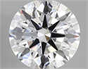 Del inventario de diamantes de laboratorio, 2.18 quilates, Redondo , Color D, claridad vvs2 y certificado IGI