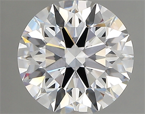 Picture of Lab Created Diamond 2.04 Carats, Round with ideal Cut, D Color, vvs1 Clarity and Certified by IGI