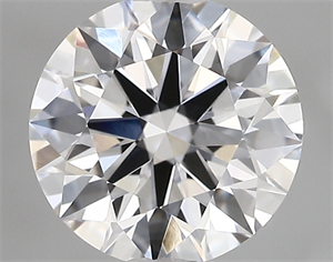 Picture of Lab Created Diamond 1.26 Carats, Round with ideal Cut, D Color, vvs2 Clarity and Certified by IGI