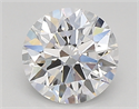 Lab Created Diamond 0.92 Carats, Round with ideal Cut, D Color, vvs2 Clarity and Certified by IGI