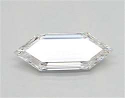 Picture of Lab Created Diamond 0.68 Carats, HEXAGON with  Cut, D Color, vvs2 Clarity and Certified by IGI
