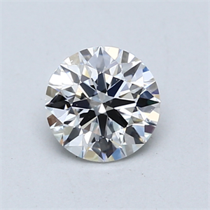 Picture of Lab Created Diamond 0.72 Carats, Round with Ideal Cut, D Color, VS1 Clarity and Certified by IGI