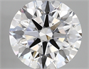 Del inventario de diamantes de laboratorio, 2.24 quilates, Redondo , Color D, claridad vvs2 y certificado IGI