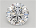 Lab Created Diamond 0.92 Carats, Round with ideal Cut, D Color, vvs2 Clarity and Certified by IGI