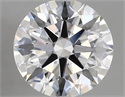 Del inventario de diamantes de laboratorio, 2.57 quilates, Redondo , Color D, claridad vs1 y certificado IGI