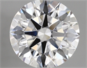 Del inventario de diamantes de laboratorio, 2.49 quilates, Redondo , Color D, claridad vvs1 y certificado IGI