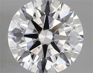 Picture of Lab Created Diamond 2.07 Carats, Round with ideal Cut, D Color, vvs1 Clarity and Certified by IGI