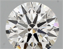 Del inventario de diamantes de laboratorio, 1.93 quilates, Redondo , Color E, claridad vvs2 y certificado IGI