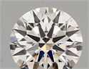 Del inventario de diamantes de laboratorio, 1.19 quilates, Redondo , Color F, claridad vvs1 y certificado IGI