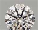 Del inventario de diamantes de laboratorio, 1.08 quilates, Redondo , Color D, claridad vvs2 y certificado IGI