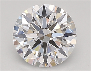 Picture of Lab Created Diamond 0.94 Carats, Round with ideal Cut, D Color, vvs2 Clarity and Certified by IGI