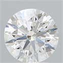 Lab Created Diamond 3.25 Carats, Round with Excellent Cut, D Color, VS1 Clarity and Certified by IGI