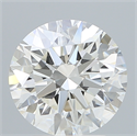Del inventario de diamantes de laboratorio, 3.30 quilates, Redondo , Color F, claridad VVS2 y certificado IGI