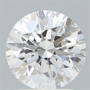 Picture of Lab Created Diamond 2.16 Carats, Round with Excellent Cut, D Color, VVS2 Clarity and Certified by IGI