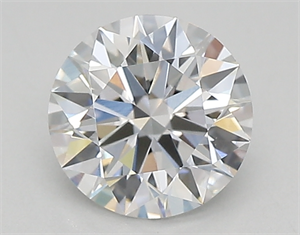 Picture of Lab Created Diamond 0.93 Carats, Round with ideal Cut, E Color, vvs2 Clarity and Certified by IGI