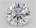 Lab Created Diamond 0.92 Carats, Round with ideal Cut, D Color, vvs2 Clarity and Certified by IGI