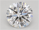 Lab Created Diamond 0.72 Carats, Round with ideal Cut, D Color, vs1 Clarity and Certified by IGI