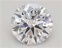 Lab Created Diamond 0.70 Carats, Round with ideal Cut, D Color, vvs2 Clarity and Certified by IGI
