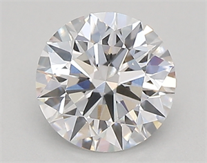 Picture of Lab Created Diamond 0.70 Carats, Round with ideal Cut, D Color, vvs2 Clarity and Certified by IGI