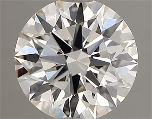 Picture of Lab Created Diamond 1.30 Carats, Round with ideal Cut, D Color, vs1 Clarity and Certified by IGI