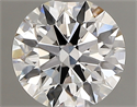 Del inventario de diamantes de laboratorio, 1.03 quilates, Redondo , Color D, claridad vvs2 y certificado IGI