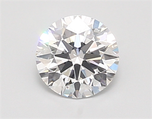 Picture of Lab Created Diamond 0.91 Carats, Round with ideal Cut, D Color, vvs2 Clarity and Certified by IGI