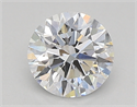 Del inventario de diamantes de laboratorio, 0.72 quilates, Redondo , Color D, claridad vvs2 y certificado IGI