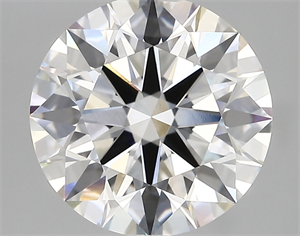 Picture of Lab Created Diamond 3.56 Carats, Round with ideal Cut, D Color, vvs2 Clarity and Certified by IGI