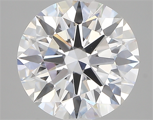 Picture of Lab Created Diamond 3.08 Carats, Round with ideal Cut, E Color, vvs1 Clarity and Certified by IGI