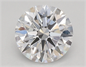 Lab Created Diamond 0.93 Carats, Round with ideal Cut, D Color, vvs1 Clarity and Certified by IGI