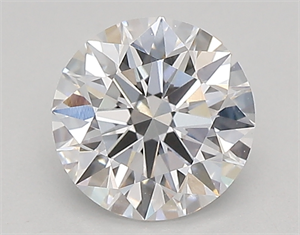 Picture of Lab Created Diamond 0.93 Carats, Round with ideal Cut, D Color, vvs1 Clarity and Certified by IGI