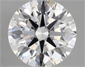 Del inventario de diamantes de laboratorio, 2.50 quilates, Redondo , Color E, claridad vvs2 y certificado IGI